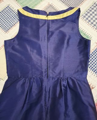 Abito Max&Co Taglia 42 Blu Giallo
