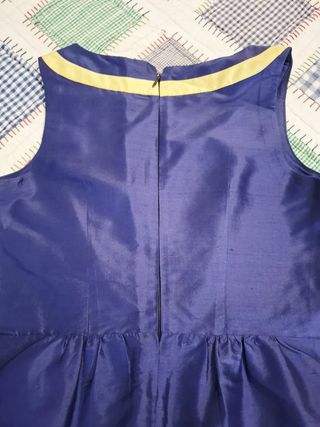 Abito Max&Co Taglia 42 Blu Giallo