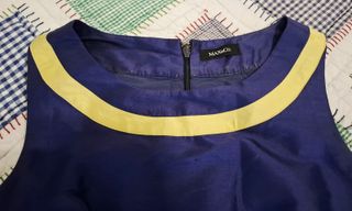 Abito Max&Co Taglia 42 Blu Giallo