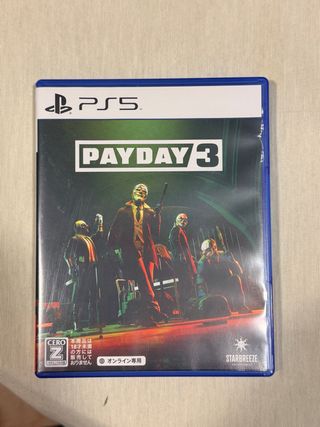 PS5 Payday 3 Edición Japonesa