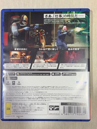 PS5 Payday 3 Edición Japonesa