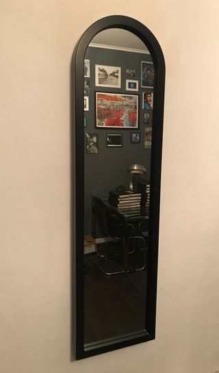 Specchio da parete nero