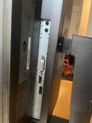 Monitor LG 23,8'' nero