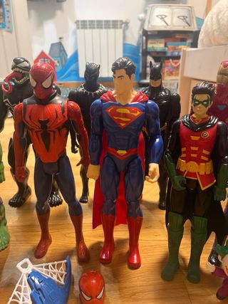 Lote Figuras Superhéroes Marvel y DC