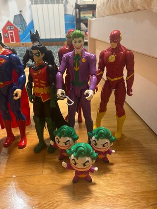 Lote Figuras Superhéroes Marvel y DC