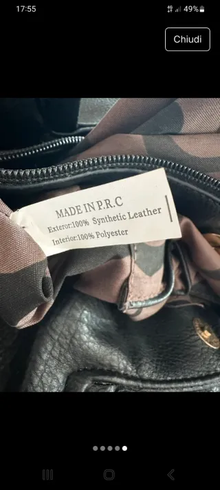 Borsa donna nera a spalla