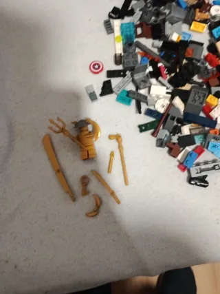 N°(5) Lote Piezas LEGO Variadas