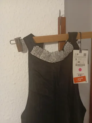 Vestido largo fiesta negro