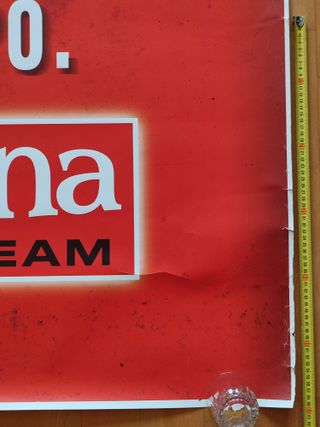 Póster Emilio Alzamora Fortuna 175x120 Año 2000