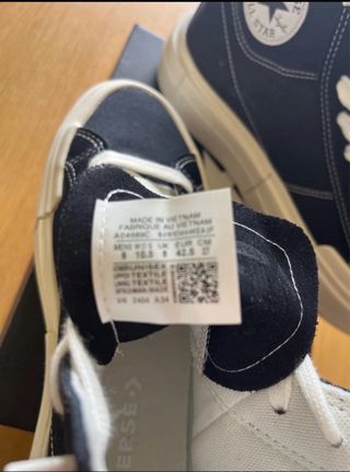 Converse Cruise Hi Negras y Blancas