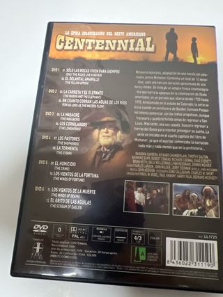 Centennial Serie Completa 6 DVD