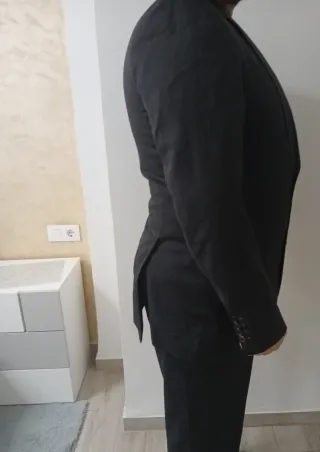 Traje Burberry Negro Hombre