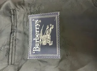 Traje Burberry Negro Hombre