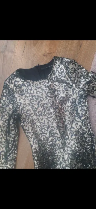 Vestido lentejuelas Sfera Talla S