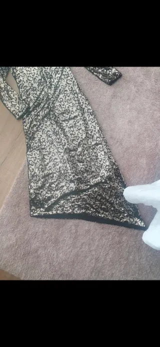 Vestido lentejuelas Sfera Talla S