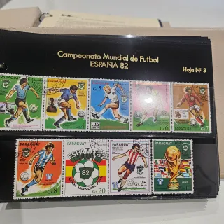 Colección Sellos Mundial 82 España Nar Lam