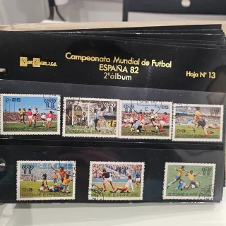 Colección Sellos Mundial 82 España Nar Lam