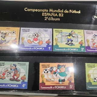 Colección Sellos Mundial 82 España Nar Lam