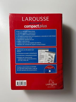 Diccionario Compact Plus Francés-Españo