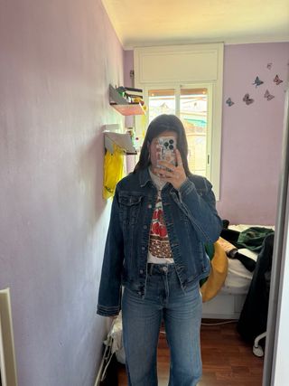 Chaqueta Vaquera Azul