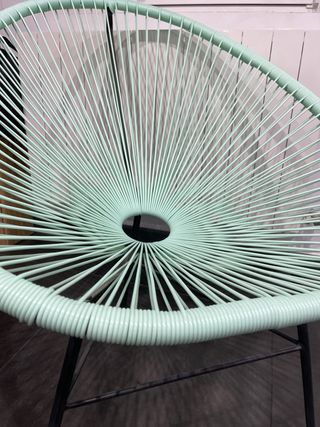 Silla Acapulco verde menta