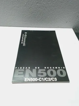 Catálogo Kawasaki EN500 Piezas Recambio