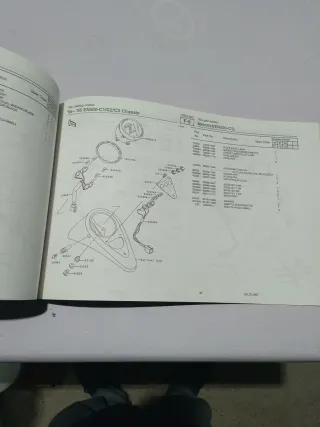 Catálogo Kawasaki EN500 Piezas Recambio