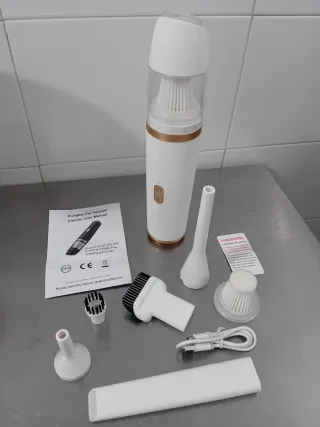 Aspirador de mano portátil y accesorios