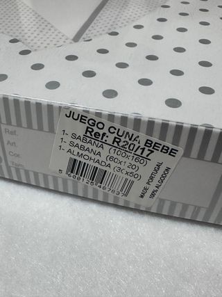 Sabanas Cuna y Minicuna Bebé