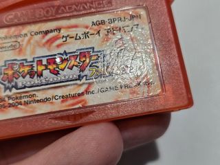 Pokemon Rojo Fuego Jap - Game Boy Advance