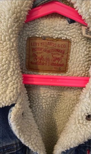 Chaqueta Levi's Sherpa Azul Talla M