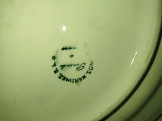 Juego 3 Platos Cerámica Decorativos Flores