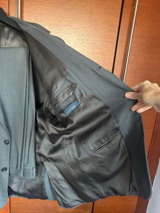Traje hombre Vitale Barberis Canonico gris