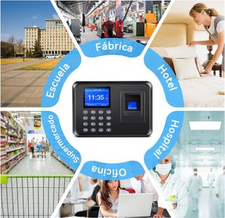 Control Horario Empleados Huella Dactilar