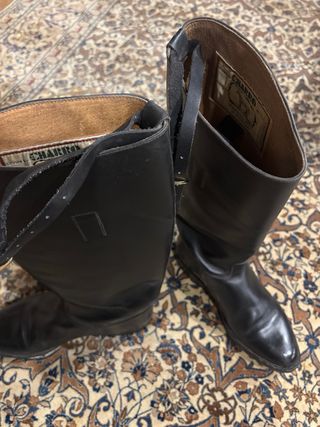 Stivali El Charro neri in pelle