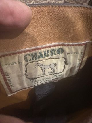 Stivali El Charro neri in pelle