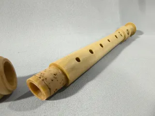 Flauta dulce Hohner con estuche y cepillo