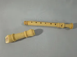 Flauta dulce Hohner con estuche y cepillo