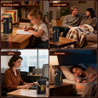 Stufa Elettrica 2000W Basso Consumo