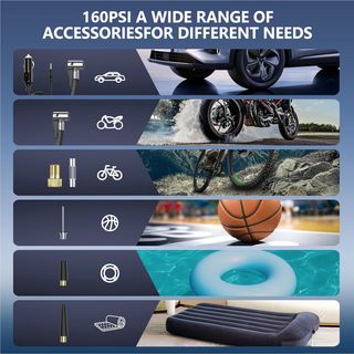 Bomba de Aire Eléctrica 160 PSI