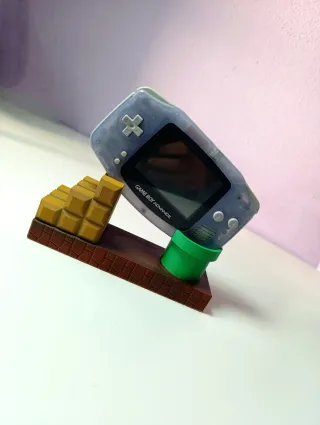 Soporte Mario para Game Boy Advance