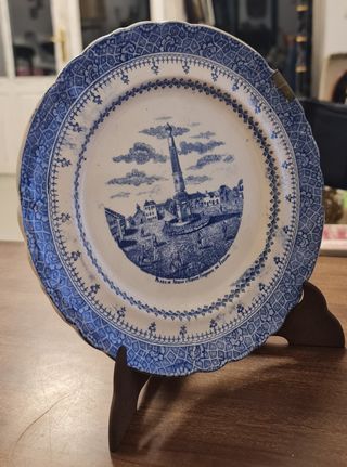 Plato Sargadelos Vistas 3a Época