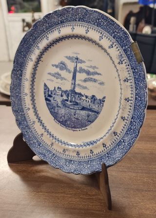 Plato Sargadelos Vistas 3a Época