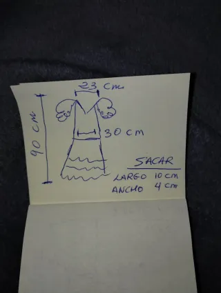 Traje de flamenca volantes rojo y blanco niña