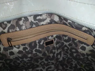 Borsa Guess donna beige/bianca