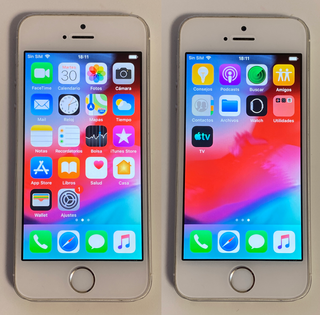 iPhone 5s 16GB Plata ME433Y/A A1457