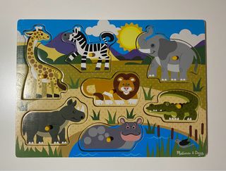 Puzzle madera Melissa & Doug Animales