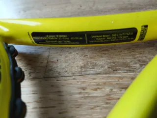 Raqueta de Tenis Babolat Amarilla