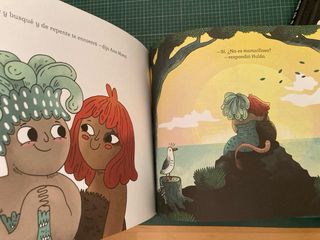 Ane Mona y Hulda (Los pequeños salvajes)