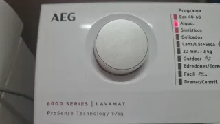 Lavadora AEG 6000 Series Despiece